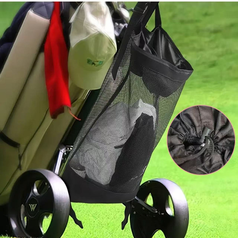 Golf Equipment Bag - Sac en filet universel pour chariot