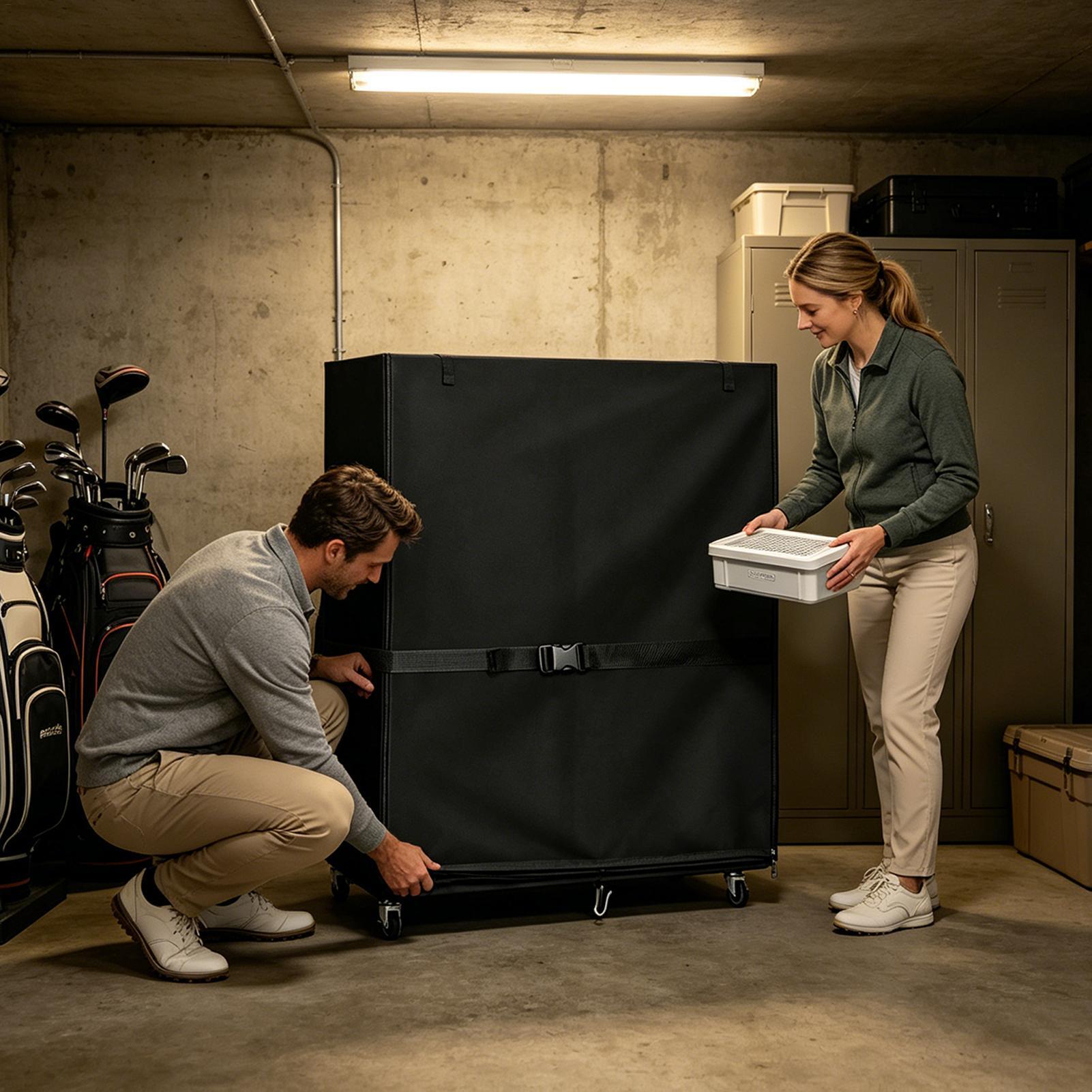 Housse de protection Oxford po - Golf Equipment Garage Organizer avis et prix