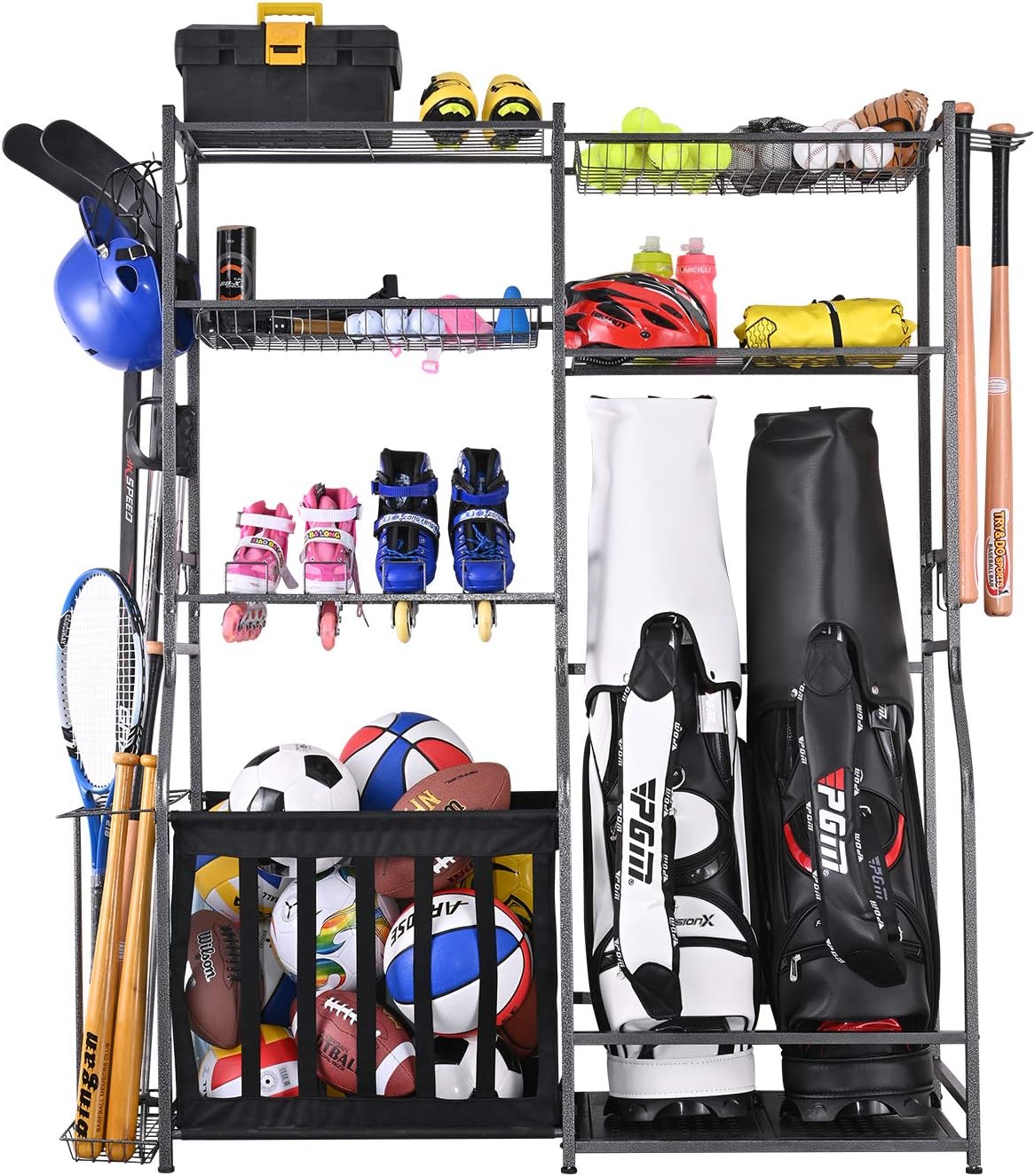 Support de rangement pour équi - Golf Equipment Garage Organizer avis et prix