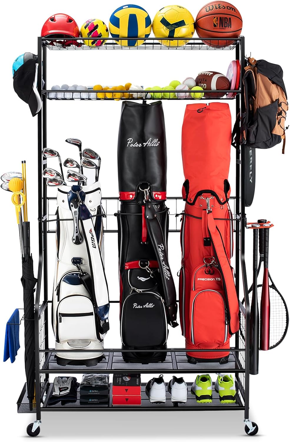 Support de rangement robuste p - Golf Equipment Garage Organizer avis et prix