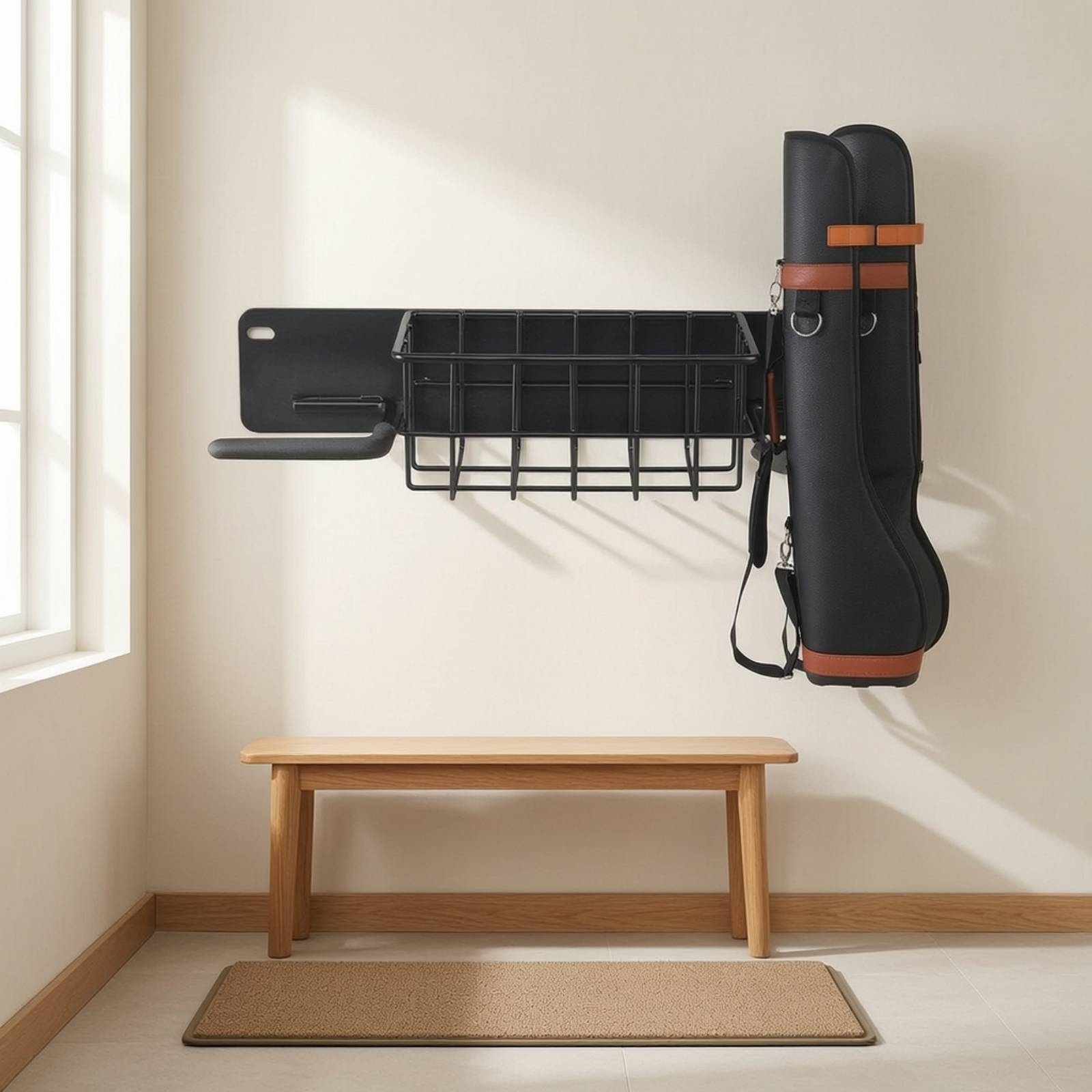 Support de rangement mural pou - Golf Equipment Garage Organizer avis et prix