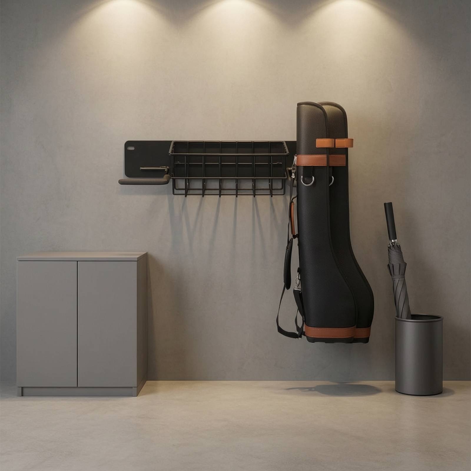 Support de rangement mural pou - Golf Equipment Garage Organizer avis et prix