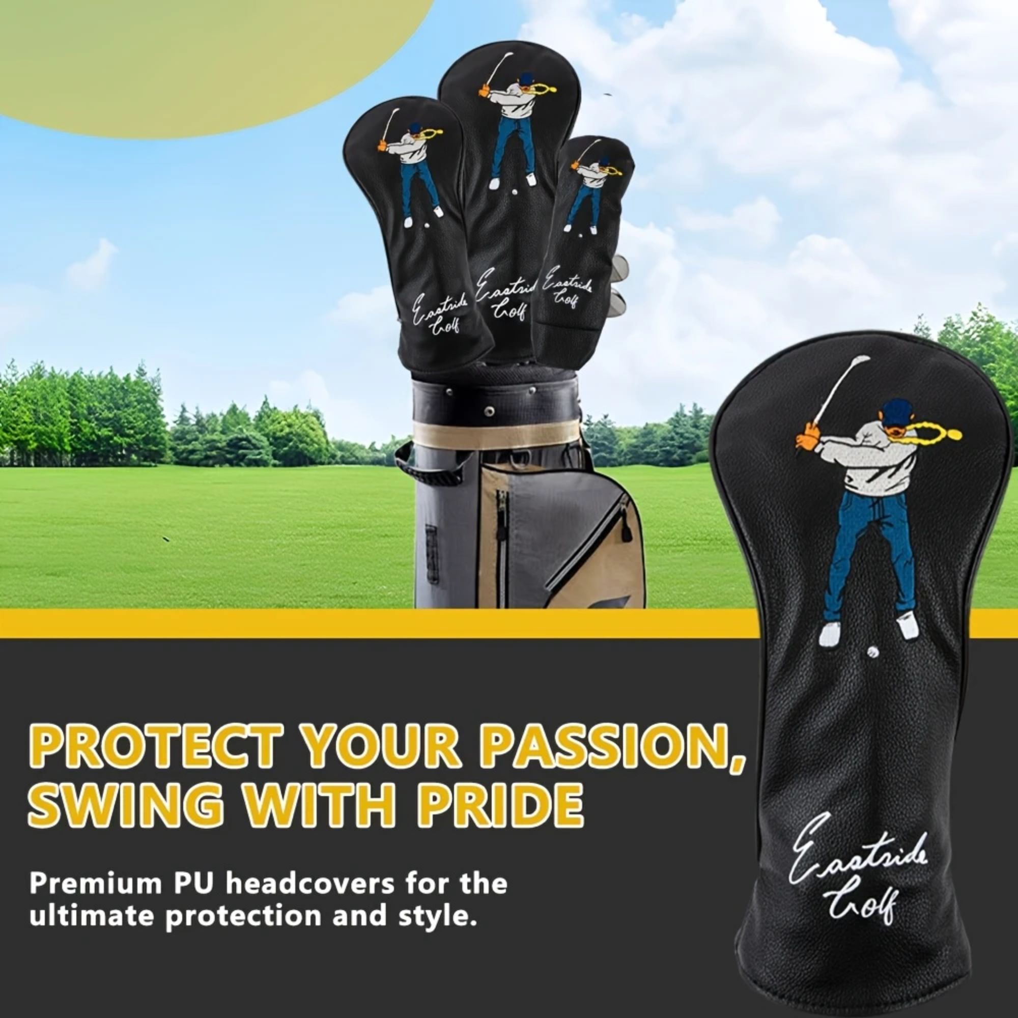 Housse de tête de club de golf - Golf Equipment Bag avis et prix